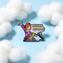 Cute Cartoon Anime Character Lapel Enamel Pins And Brooches Badge Pins For Backpacks Bags Backpack Cool Decoration Friend For Gifts - Multicolor - View 11