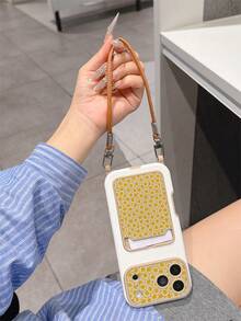 1 buah Gantungan Kartu Bermotif Bunga Matahari Layar Penuh Modis dan Personalisasi, Bahan TPU, Casing Ponsel Pelindung Anti Jatuh, Cocok Sebagai Hadiah Liburan, Kompatibel dengan Apple 11/12/13/14/14plus/15/15plus/16/16plus/17/17pro dan Model Lainnya - MultiWarna - View 4