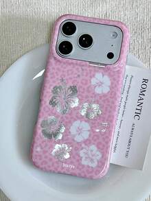 奢華豹紋貝殼紋理手機殼，適用於 iPhone 17ProMax 17Pro 17Air 17 16 15 14 Plus 13 12 Pro Max 11，時尚防震後蓋 - 豹紋花 - 查看 5