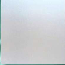 Frosted Glass Film, Privacy Sun Protection UV Protection, Non-Adhesive Static Cling Glass Film Suitable For Home Office, Removable, White Frosted Suitable For Privacy Scenes, Such As Home Bathroom Office Door, 24-Hour Dual-Way Privacy Protection - 1PC - View 14