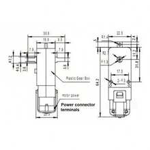 2 Piezas Motorreductor  48:1 Motor 2 Ejes Carro Arduino - 1 - Ver 7