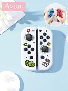 Ayotu 卡通遊戲機圖案保護殼與配件,相容於 Switch/Switch OLED/Switch Lite,包含保護殼、收納袋、底座殼、控制器保護套及其他多款配件,開學禮物/生日禮物/週年禮物 - 查看 31