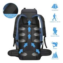 Camping & Hiking Bags - Blue - View 6