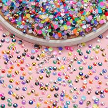 10500pcs 3mm Flat Back Nail Rhinestones With Shiny Surface Design, Suitable For Handmade DIY Decoration, Nail Art, Clothing Embellishment, Cup Decoration, Shoe Decoration, Phone Case Modification, Book Cover Renovation, Compatible With Various Handmade Crafts, Jewelry Assembly, Daily Item Modification, Fabric Crafts, Creative Bookbinding, Wearable Accessories Making, Home Decor Decoration - B - View 4