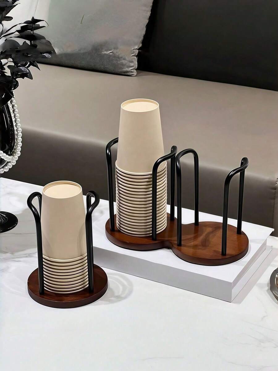 Heavy Duty Desktop Cup Holder, Fashionable Cup Storage Rack, Coffee & Tea Cup Organizer, Kitchen Essential, Office Breakroom, School Or Cafe, Space-Saving, Multi-Functional Coffee Table Storage Rack, Summer Gift, Back To School Gift, Home Refresh