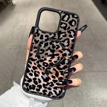 [Envío en 24h desde DE/FR/ES] Apple 17 16 15 Promax 21 22 23 24 25 26 Ultra Galaxy 1 pieza Funda de teléfono magnética con estampado de leopardo de moda, adecuada para Apple 14/13/12 Pro Max, funda de protección completa anti-caídas, funda dura personalizada para hombres y mujeres, cubierta de moda estilo Ins simple 15/15Plus/15Pro/15ProMax/17/17pro/17proMax/AIR - 1 unidad - Ver 5