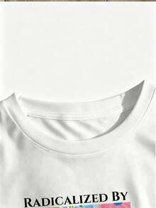 Women T-Shirts - 白色 - 查看 3