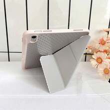 粉色波點鋼琴鍵盤平板保護殼，附筆槽，相容於 iPad 10代 Smart Case/11(A16 2025)/相容於 Galaxy S9/S7/S10+/相容於小米/相容於華為 - 彩色 - 查看 4