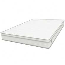 Box Springs - White - 140cm Double Bed - View 6