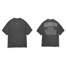 T-shirt girocollo da uomo estiva 2026, vestibilità ampia, con stampa a lettere, adatta per fitness e tempo libero, 100% cotone morbido, maniche corte. - 7 - Visualizzare 1