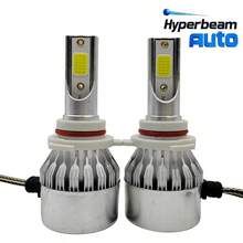 2pcs/Set Lampu Depan LED Mobil Sorot Jauh/Dekat H7 H4 10000LM Bohlam C6 H1 H9 H11 6000K Lampu Depan Mobil - C6 - View 11