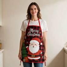 Best-Selling Christmas Apron, Holiday Decoration Party Home Use Waterproof Stain-Resistant Christmas Apron - Multicolor - View 2