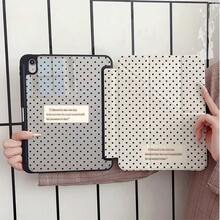 黑白波點祝福聖經金句保護平板保護殼，附筆槽，相容 iPad 10代 Smart Case/11(A16 2025)/相容 Galaxy S9/S7/S10+/相容 /相容 - 彩色 - 查看 2