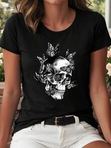 Women T-Shirts - Black - View 1