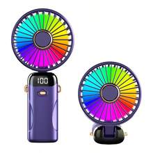 Kipas Portabel Senyap, Kipas Lipat dengan Layar Digital dan Isi Ulang USB, Cocok untuk Meja Kantor/Asrama Mahasiswa, Ideal untuk Pekerja Kantoran/Mahasiswa, Sempurna untuk Musim Panas/Musim Wisuda - MultiWarna - View 13