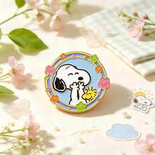 1pc 2026 New Snoopy Flower Brooch, Fun Casual Decoration For Clothes, Pencil Cases And Other Items, Small And Unique, Excellent Decorative Accessory, Surprise Gift For Friends And Family (Random Style) - Multicolor - View 3