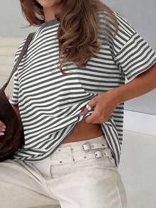 Gray and White Stripes