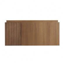 48" MURI Brown Oak Woodgrain Plywood Cabinet With Double Doors And One Drawer, NO Basin And Top, NO Faucet And Sink Cover - Cabinet Only-30" - View 1