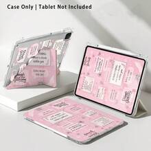 Casing Pelindung Tablet dengan Efek Lukisan Hati, Bunga, dan Pola Lainnya, Dilengkapi Stand, Cocok untuk Honor 8/9/10/X8/X8A/X9/X8Pro/X9Pro/ MatePad SE 11 Inch/MatePad 11 Inch/11.5 Inch/MatePad Pro dan Lainnya/Apple Generasi ke-10/11 2025 (A16)/ Galaxy Tab A7/A9 dan Model Populer Lainnya - MultiWarna - View 8