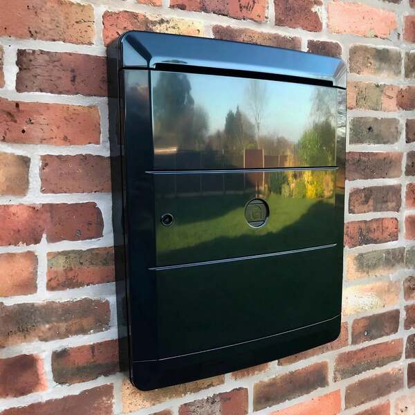 BLACK Meter Box Cover - Standard Gas & Electric Meterbox Repair Solution