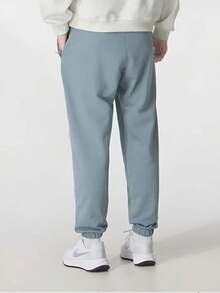 Nike Celana Jogger Kasual Rajut Dri-FIT Cepat Kering untuk Pria - Kabut abu-biru - View 3