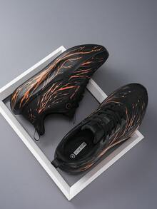 Men's Running Shoes, Marathon Running Shoes, Suitable For Outdoor Jogging, Daily Wear, And Suburban Walking - Black - View 5