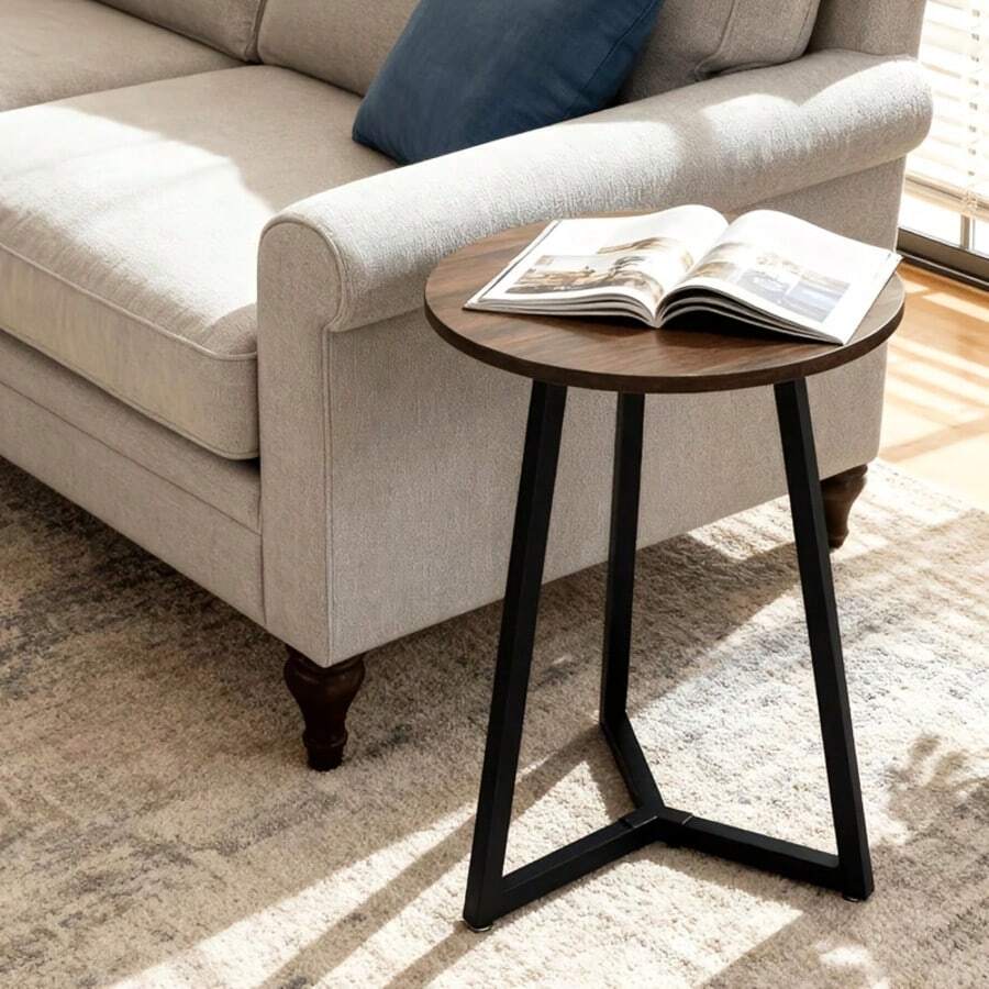 Metal Table Legs, 71cm High Black Coffee Table Base, Iron Dining Table Base Furniture Legs, Base Only - Black - View 1
