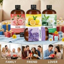 500ml Aromatherapy Essential Oil Refill Liquid, Diffuser Essential Oil, Home Air Fragrance Oil, Large Capacity Fragrance Oil, Long-Lasting Scent For Hotel, Bedroom, Living Room - 500ml Diffuser Essential Oil - View 4