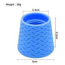 Portable Silicone Pet Shower Head Adapter, Adjustable Water Flow, Fits 16oz To 2L Plastic Soda Bottles, Multi-Function Nozzle, Suitable For Dog And Cat Bathing, Plant Watering, Gardening, Travel And Outdoor, Easy To Install, Lightweight And Washable, Sky Blue - Multicolor - View 16