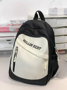 Versatile Men's Backpack - Black - View 1