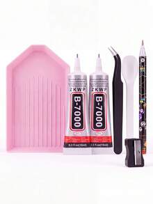 ZUI DREAM 18000-45000pcs 3mm Kits For Fashion & Crafts | Full Bedazzling Kit With Rhinestones, Diamond Art Pens & B7000 Glue | DIY Gems For Clothes - Multicolor - View 7