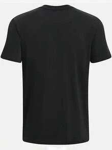 Under Armour Men's Breathable Casual Sports Short Sleeve Crew Neck T-Shirt - Black - View 4