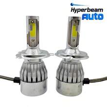 2pcs/Set Lampu Depan LED Mobil Sorot Jauh/Dekat H7 H4 10000LM Bohlam C6 H1 H9 H11 6000K Lampu Depan Mobil - C6 - View 5