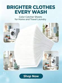200/100/5pcs Washing Machine Color Catcher Filter, Prevents Color Bleeding, Absorbs Loose Dye During Washing, Anti-Staining, Odorless, Suitable For Home And Commercial Washing Machines, Clothing Protection - Multicolor - View 4