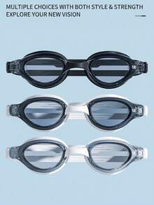 Swim Goggles Anti Fog Waterproof HD Lens Professional Training Men Women Pool Beach - Multicolor - View 11