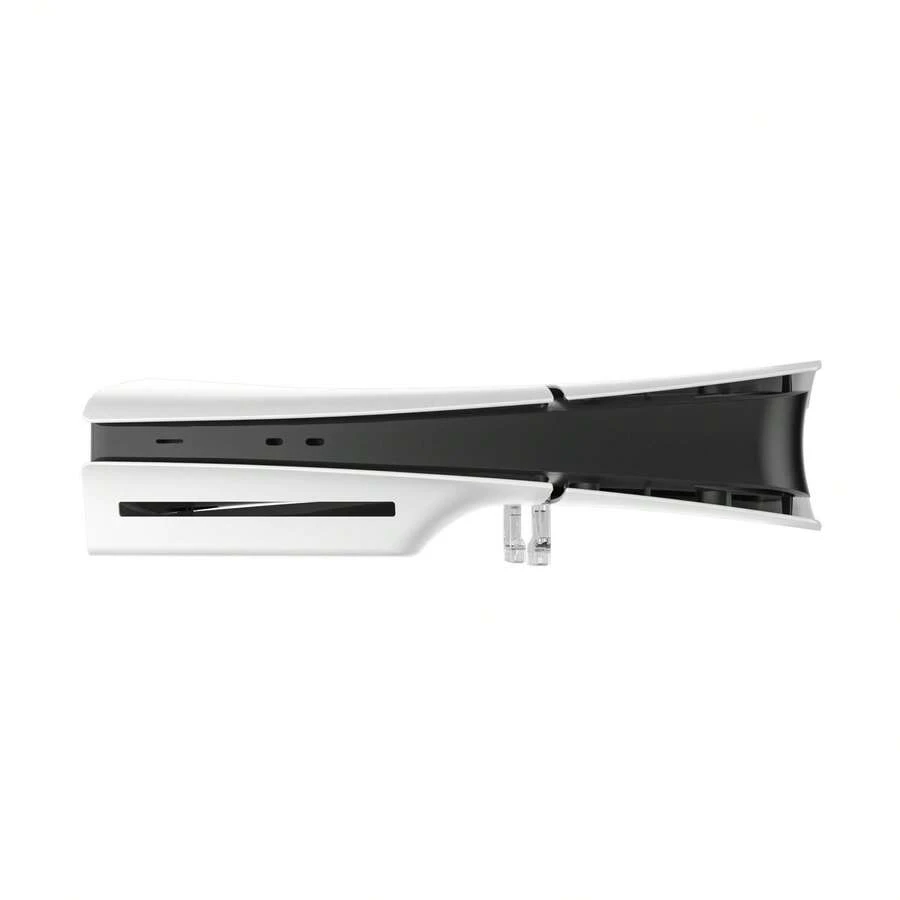 P5slim/Pro Console Horizontal Stand With White Box, Transparent Gaming Base - View 1