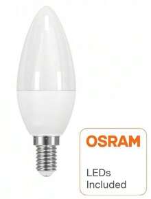 VELA LED 6w E-14 4000K chip OSRAM - - - Ver 2