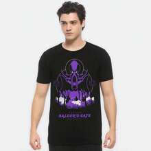 Men Sports Tees & Tanks - 黑色 - 查看 1