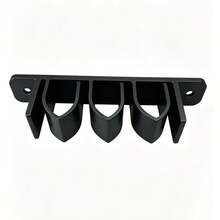 Saddle Storage Rack, Adjustable Whip Hook Rack With Multiple Hooks, Made Of Durable Material, Suitable For Stables And Competition Equipment, Equestrian Equipment Organizer, Elegant Appearance And Sturdy Structure - Black - View 2