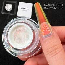 Gift Box Nail Powder Set, Luxury Optical High-Gloss Quality Nail Powder, Perfect Gift Choice, Unique Floating Design Gift Box, Y2K Mirror Chameleon Powder, Suitable For Nail Art Design, From Beginners To Nail Technicians - Multicolor - View 13