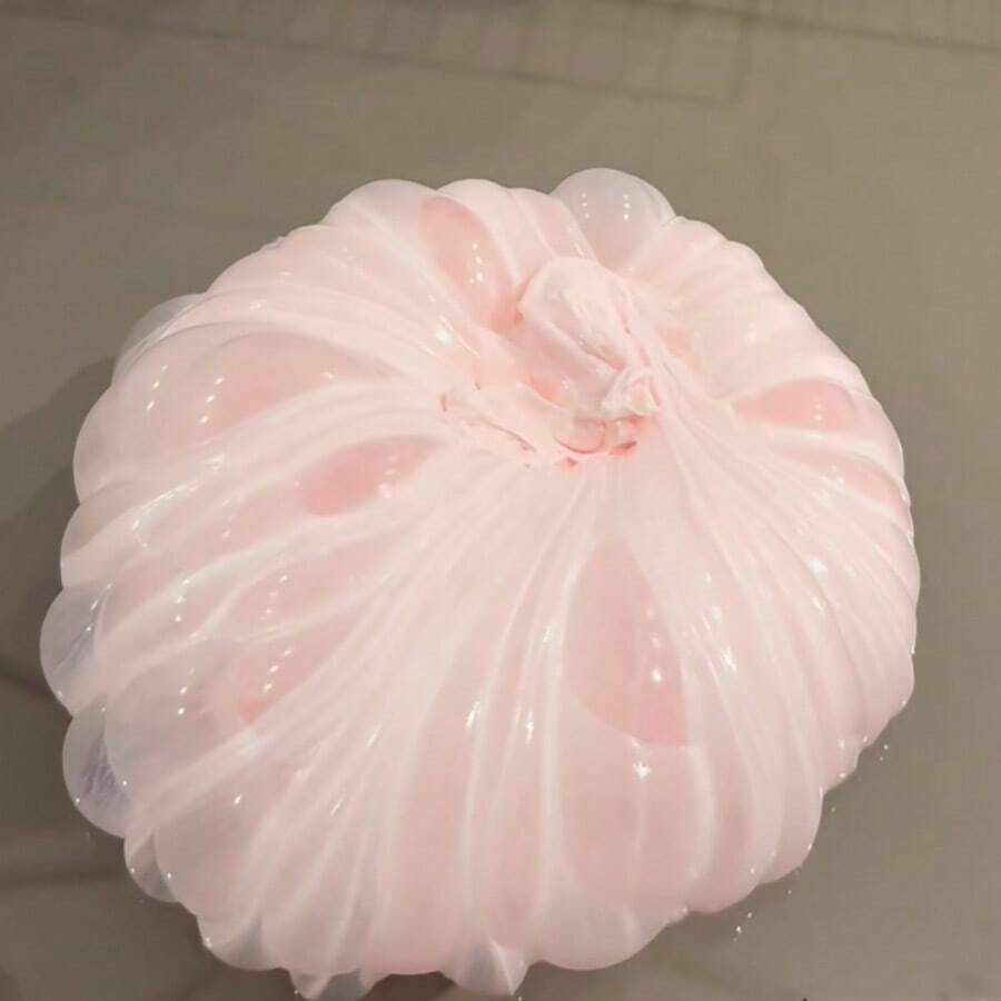 300 ml niebieskiego kryształowego slime, przezroczysty morski niebieski ...
