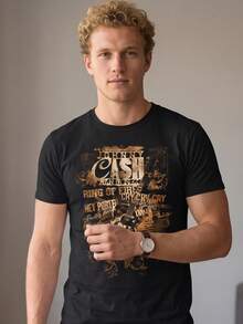 Men T-Shirts - Black - View 3