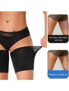 1 Pair Thigh Compression Sleeve, Suitable For Running And Sports, Unisex Elastic Thigh Compression Sleeve, Anti-Slip Thigh Support - Multicolor - View 20