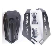 Salpicadera Portaplaca Trasera Moto 13-16cm Guardabarro Lodo - A - Ver 2