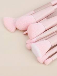 Professional Makeup Brush Set, Includes Foundation Brush, Concealer Brush, Eyeshadow Brush, Eyebrow Brush, Storage Bag, Soft Bristle Design, Essential Makeup Brushes, Perfect For Makeup Application, Covers Blush Brush, Foundation Brush, Eyeshadow Brush, Lip Brush And More, Suitable For Eyeshadow, Foundation And BB Cream Application, Designed For Beginners And Makeup Enthusiasts - Multicolor - View 9