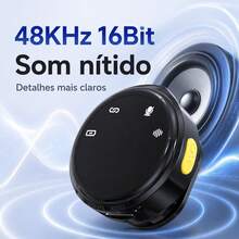 Kit 2 Em 1 Microfone Profissional De Lapela Duplo Sem Fio Compatível Com Smartphone Celular Usb Android Type-C iOS Lightning Bluetooth Tipo C Case Estojo Digital De Carregamento Magnético Com Ímã Para Gravação De Vídeo Áudio Entrevista Vlog Ensino Gravar Videomicrofone - Visão 8