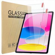 BOLLYMORE 2pcs Screen Protector Film, Compatible With IPad 5/6/7/8/9 Generation 10.2/10.5 Inch, Air 1/2/3/4/5 Generation 10.9 Inch, Mini 1/2/3/4/5/6 Generation, Pro 11 Inch, 9.7 Inch, (2015-2024-2025 Model, A16/10 Generation), Tempered Glass, Transparent, Compatible With Ipad Series, Birthday/Gift For Family And Friends, Compatible With Ipad Screen Protector, Compatible With Ipad Accessories, Waterproof - Clear - View 11