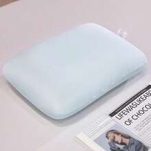 1PC Summer Ice Silk Mini Pillow, Soft Machine Washable Small Pillow, Office Camping Travel Memory Foam Pillow, Detachable And Washable - Easy To Carry - one-size - View 13