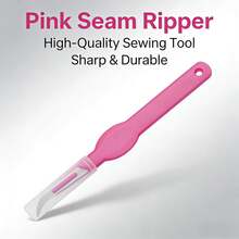 Handmade DIY Sewing Tool Accessories, Sharp Curved Blade Seam Ripper, Multi-Function Household Seam Ripper, Thread Snips, Seam Ripper With Purple Plastic Handle, Seam Ripper, Seam Ripper, Suitable For Sewing Craft Needlework Tools - A - View 1