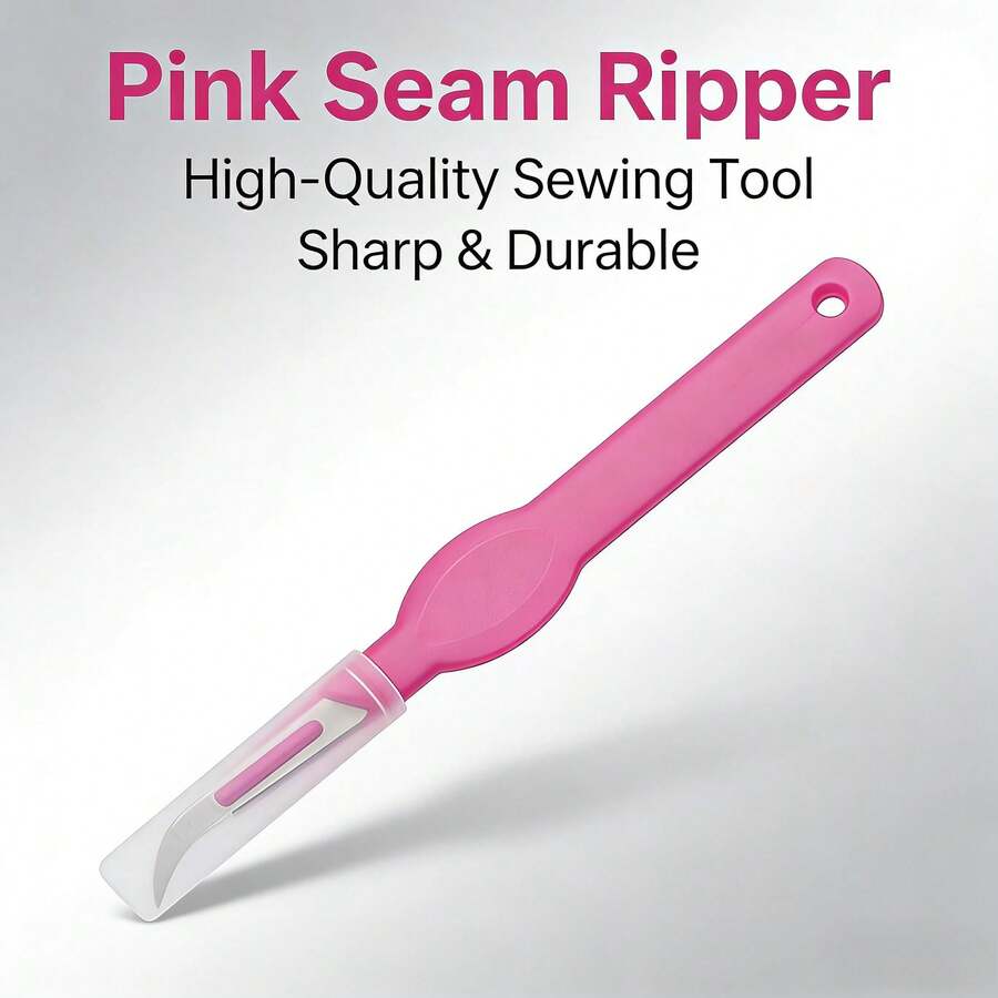 Handmade DIY Sewing Tool Accessories, Sharp Curved Blade Seam Ripper, Multi-Function Household Seam Ripper, Thread Snips, Seam Ripper With Purple Plastic Handle, Seam Ripper, Seam Ripper, Suitable For Sewing Craft Needlework Tools - A - View 1